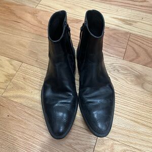 Balenciaga zip chelsea boots